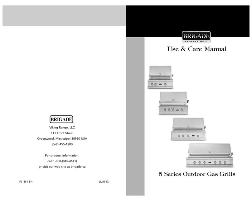 Brigade 5 Series Use & care manual