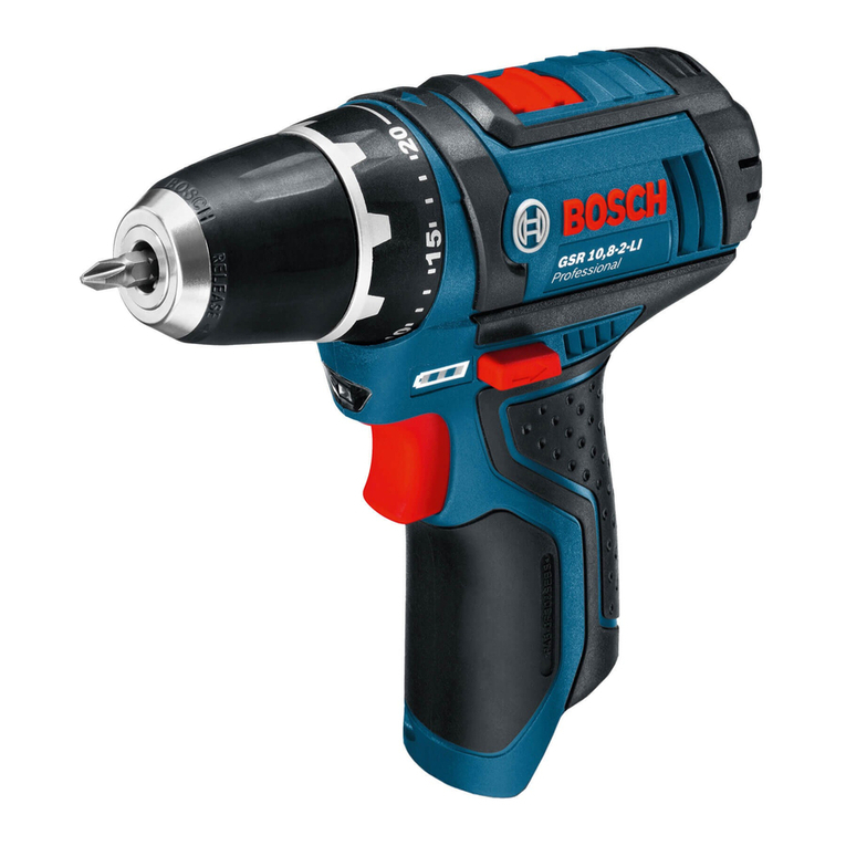 Bosch GSB 12-2 instruction manual