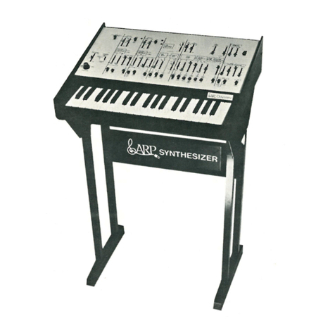 ARP ODYSSEY User manual
