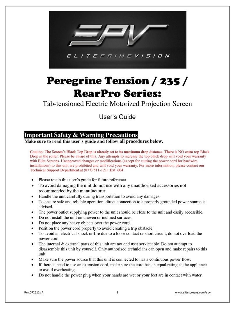 EPV Peregrine Tension 235 user guide