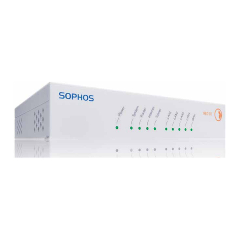Sophos RED 10 operating instructions