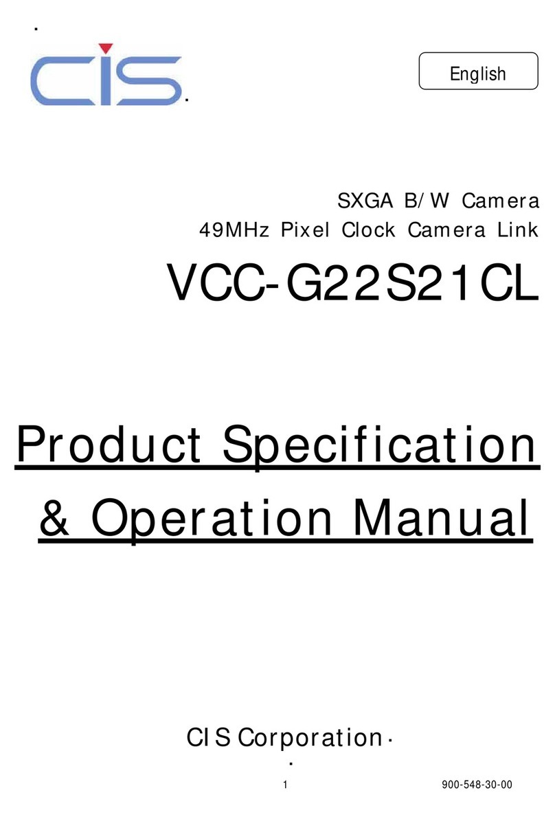 CIS VCC-G22S21CL Installation instructions