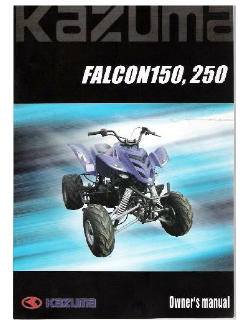 Kazuma Falcon 150 owner's manual