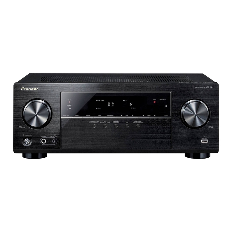 Pioneer VSX-524-K User manual
