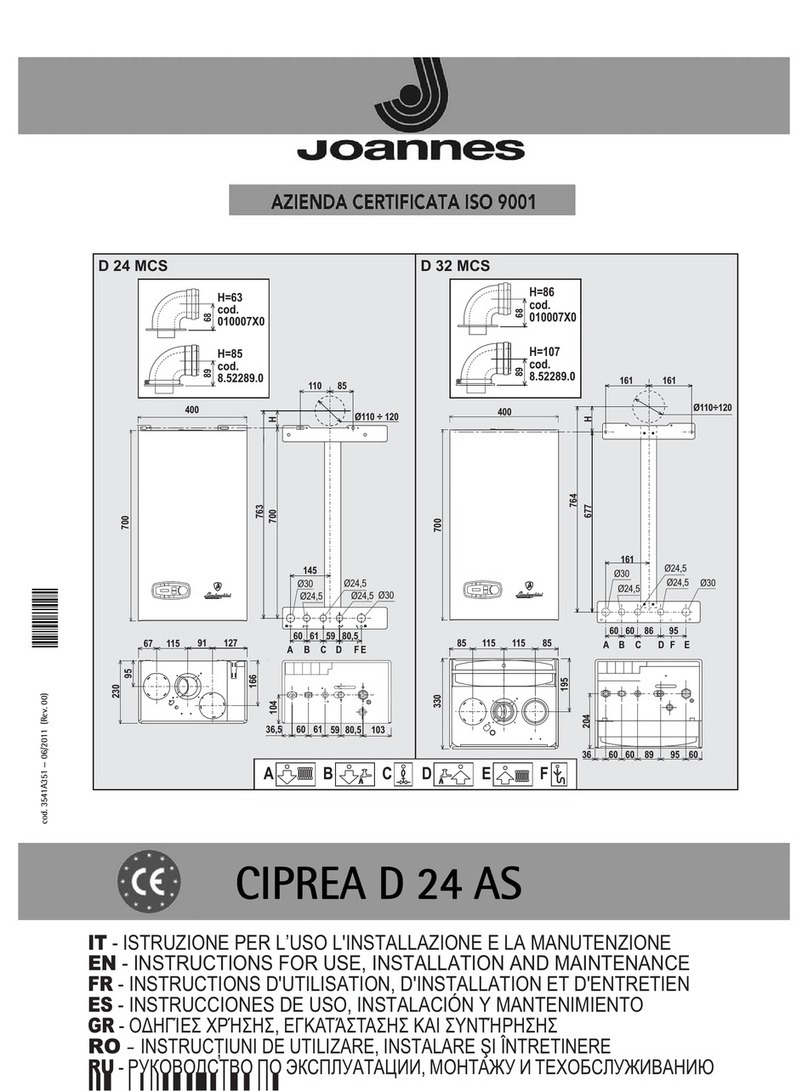 Joannes CIPREA D 24 AS User manual