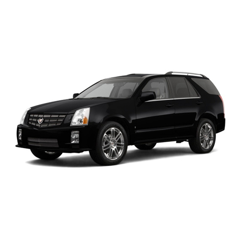Cadillac 2011 SRX CROSSOVER User manual