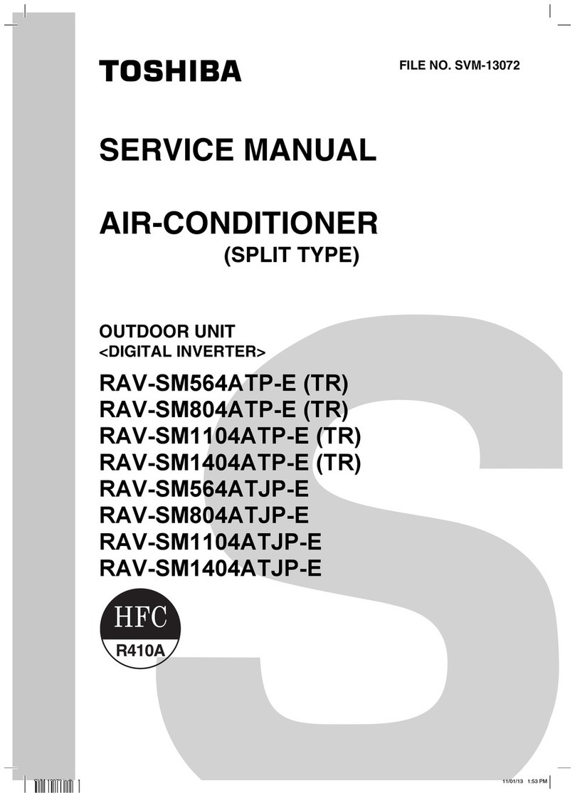 Toshiba RAV-SM564ATJP-E User manual