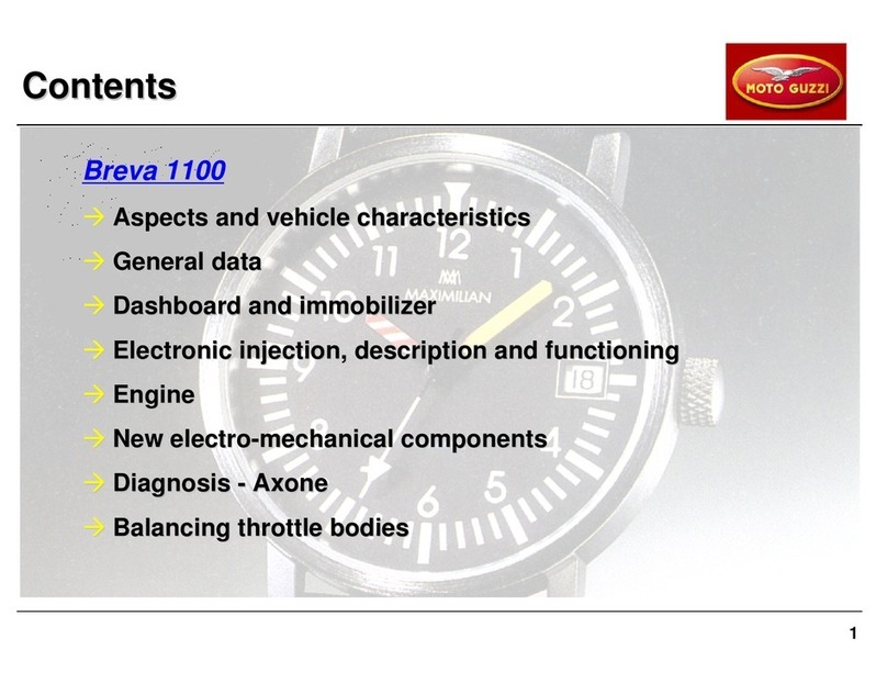 MOTO GUZZI Breva 1100 Service manual