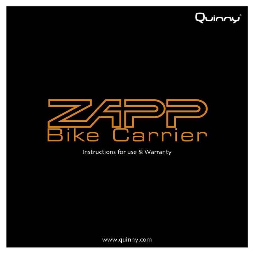 Quinny ZAPP Instructions for use & warranty