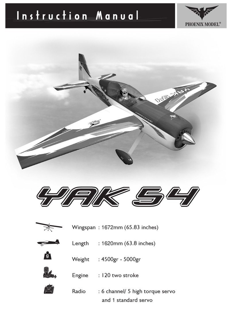 Phoenix Model YAK54 YAKOVLEV User manual
