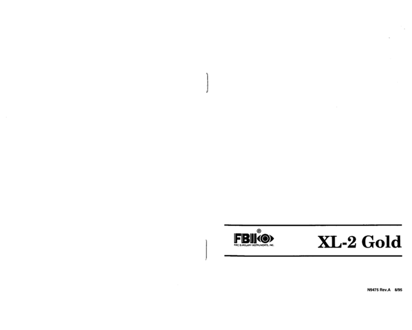 FBII XL-2 Gold User manual