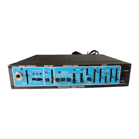 SR&D Rockman Sustainor operating manual