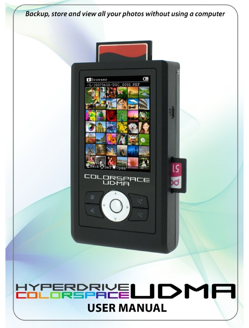 Hyperdrive Colorspace UDMA user manual Hyperdrive Colorspace UDMA user manual