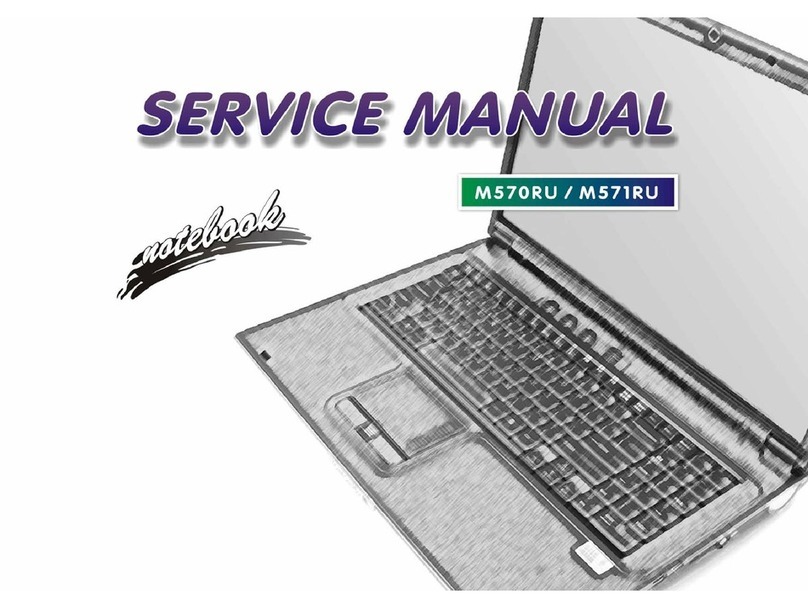 Clevo M570RU User manual