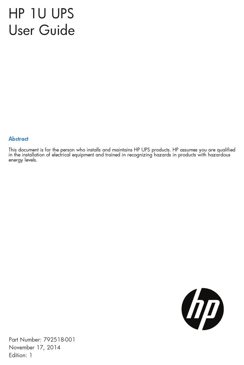 HP StoreEver 1U User manual