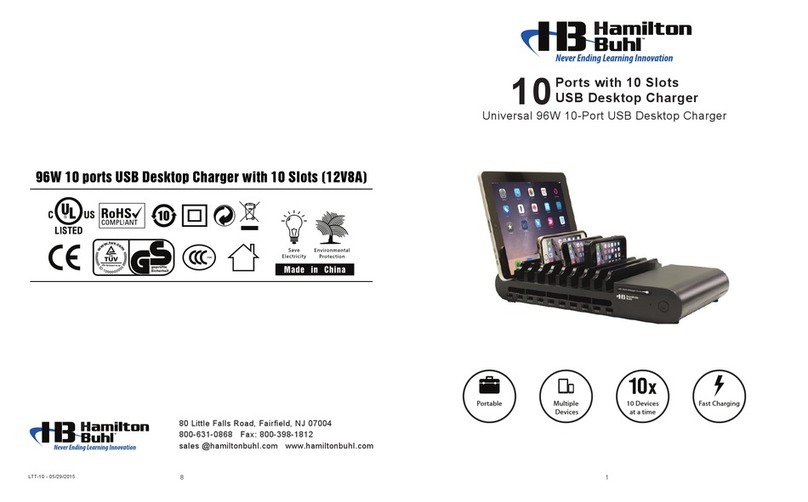 Hamilton/Buhl LTT-10 User manual