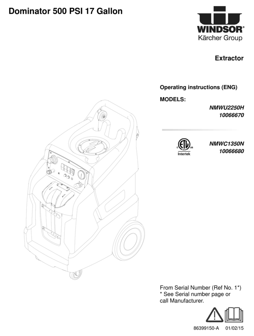 Windsor Dominator NMWU2250H User manual