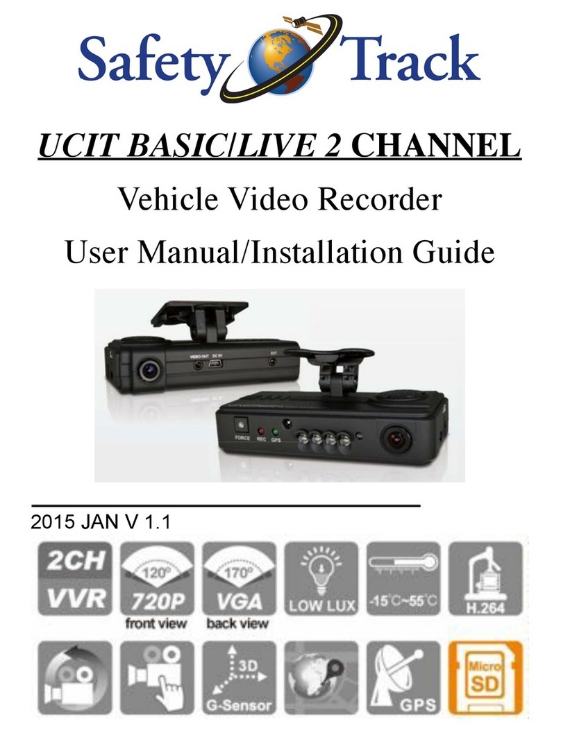 Safety Track UCIT User manual and installation guide