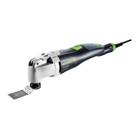 Festool VECTURO OS 400 EQ Supplemental user's manual