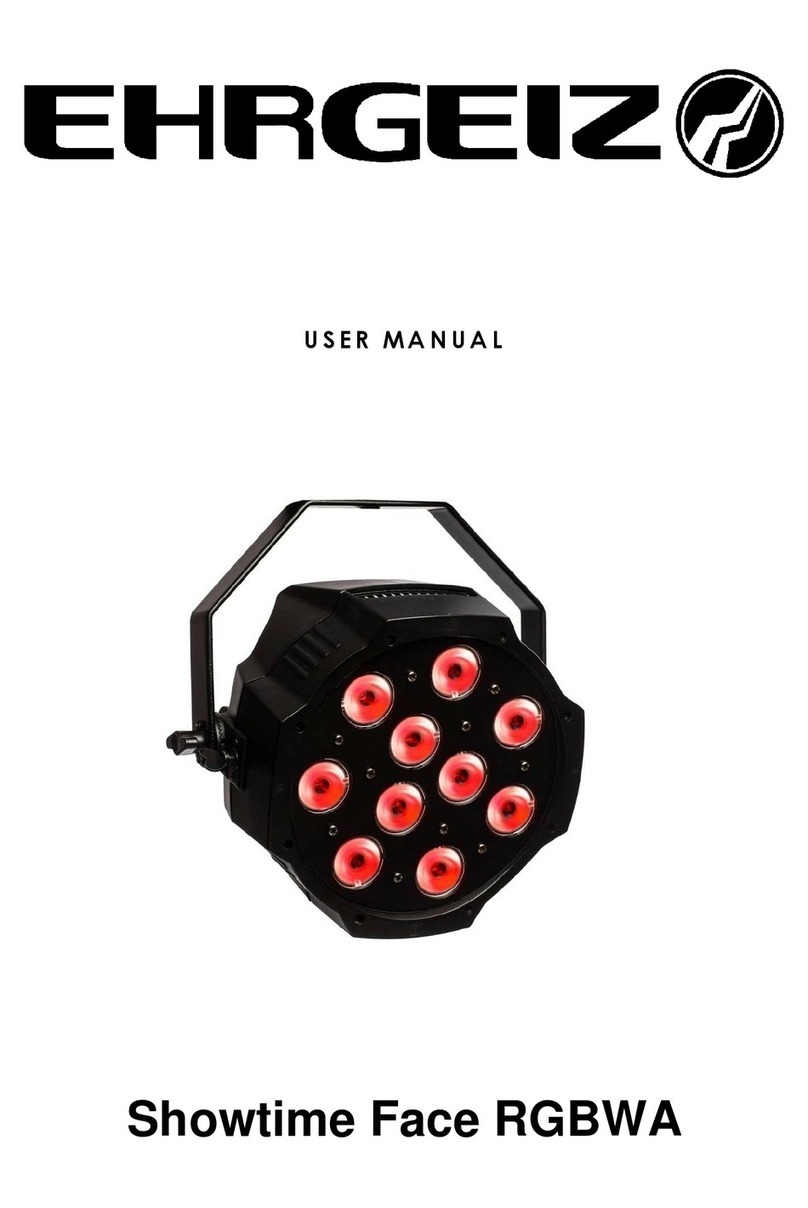 Ehrgeiz Showtime Face RGMWA User manual