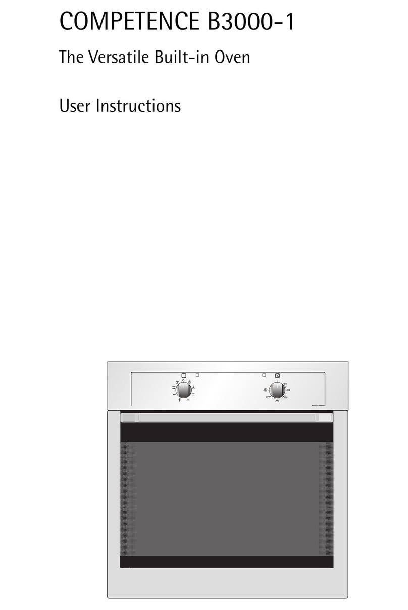 AEG COMPETENCE B3000-1 User manual