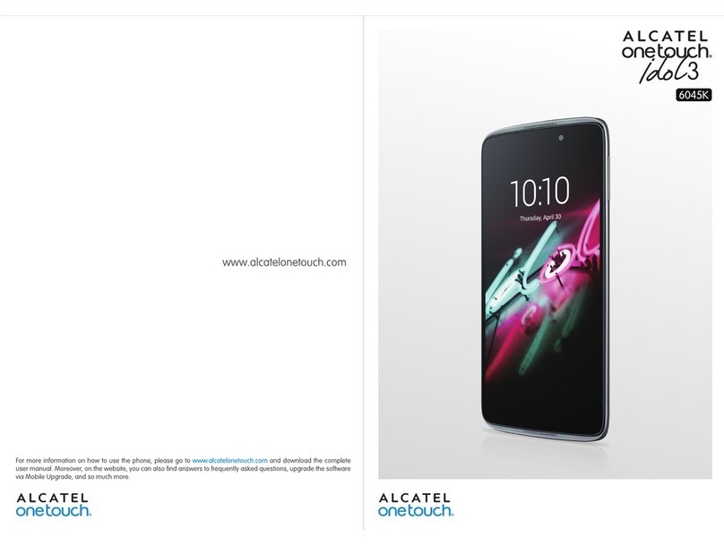 Alcatel onetouch idol3 6045K User manual