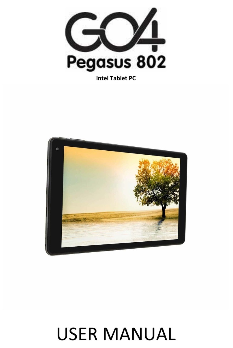 GO4 Pegasus 802 user manual