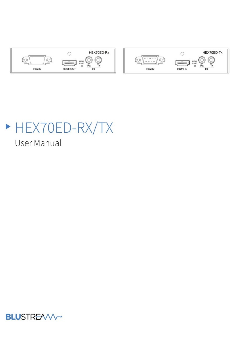Bluestream HEX70ED-RX user manual