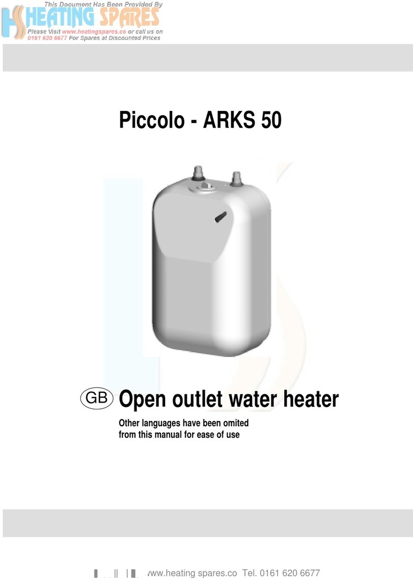 Ariston Piccolo ARKS 50 Guide