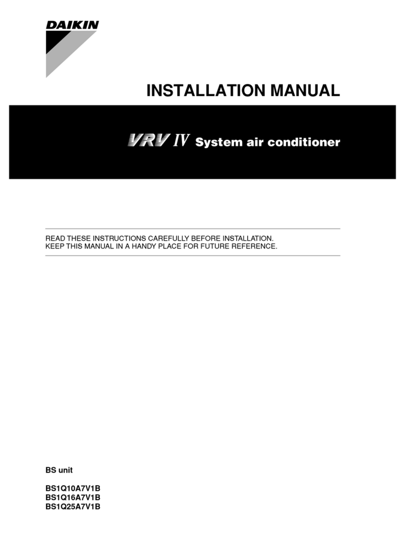 Daikin BS1Q10A7V1B User manual