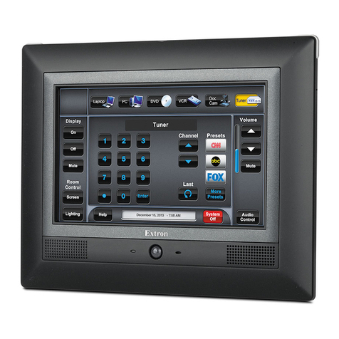 Extron electronics TLP Pro 720M User manual
