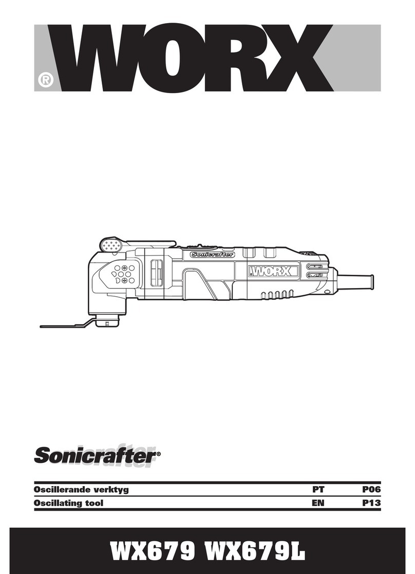 Worx Soniccrafter WX679 User manual