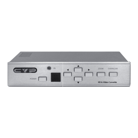 CYP CHD-380 User manual