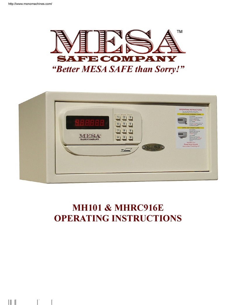 Mesa MH101 User manual