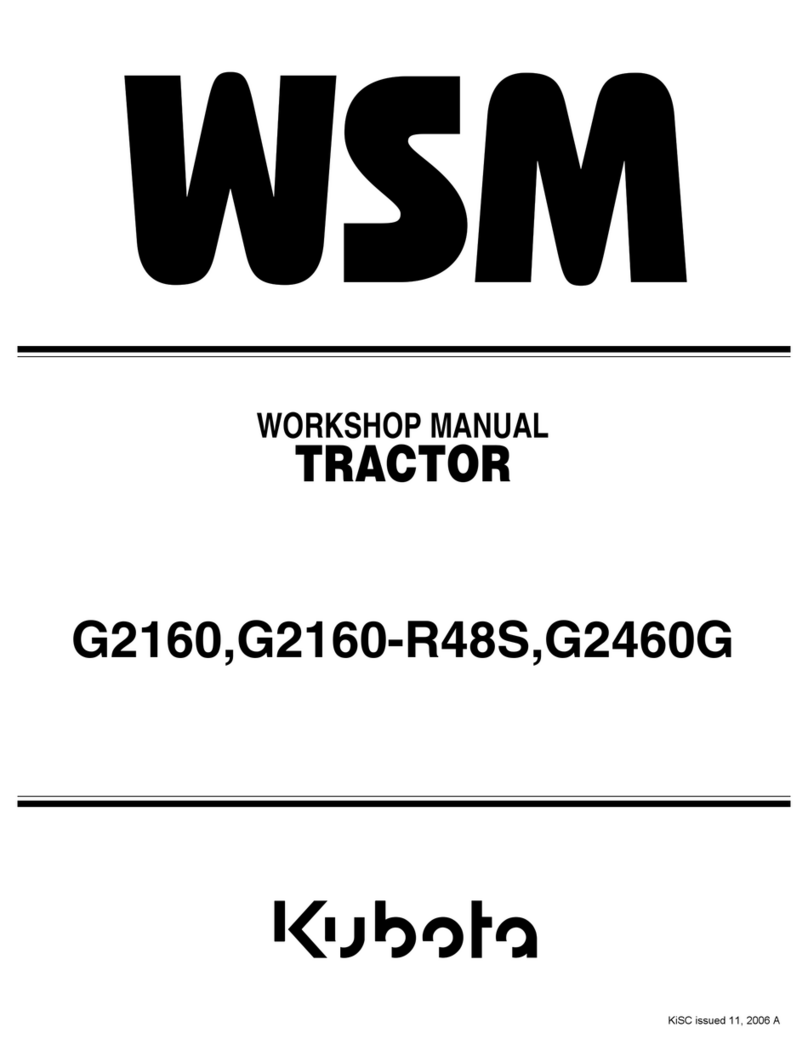 Kubota G2160 Instruction manual