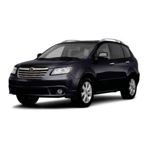 Subaru Tribeca 2012 Quick reference guide
