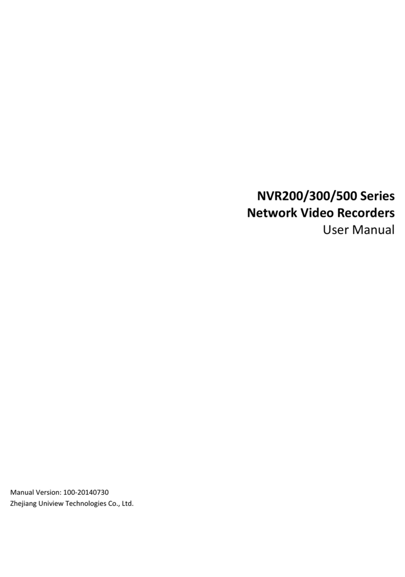 Zhejiang NVR200 series user manual