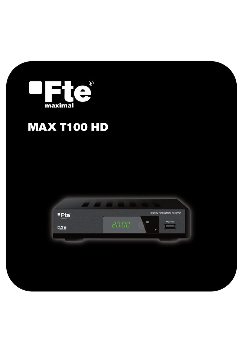 FTE Maximal MAX T100 HD Quick installation guide