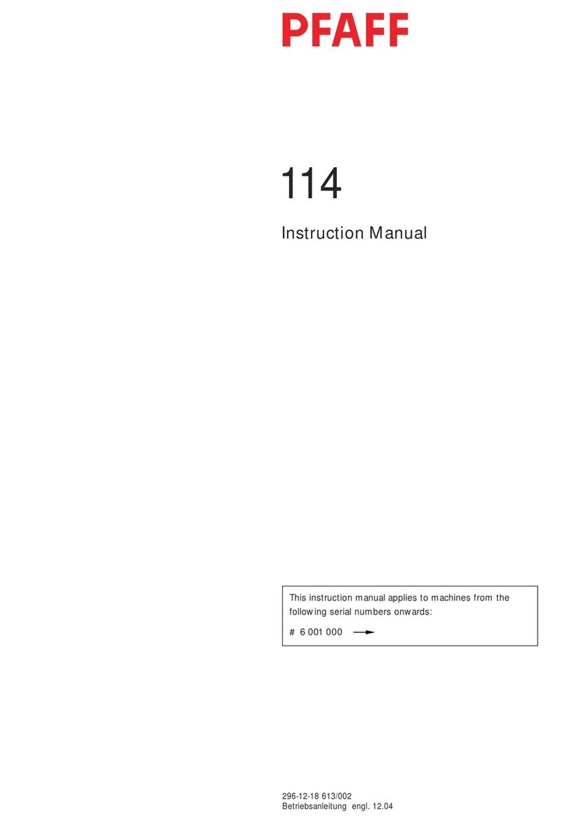 Pfaff 114 instruction manual