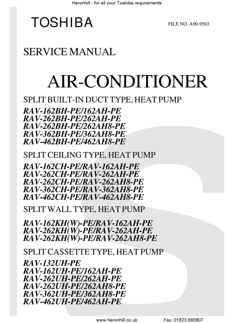 Toshiba RAV-162BH-PE User manual