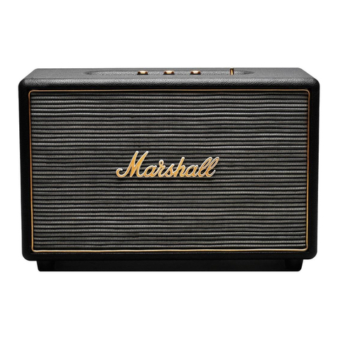 Marshall Amplification Hanwell User manual