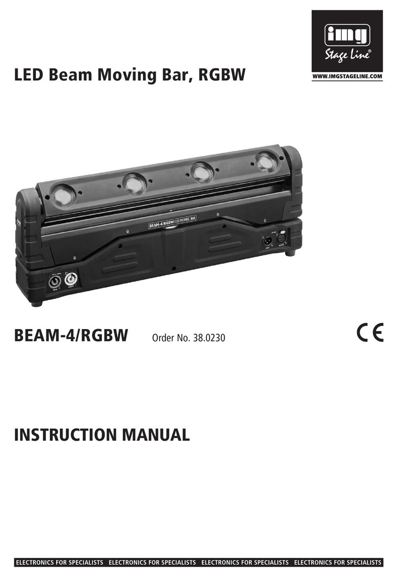 IMG STAGE LINE BEAM-4/RGBW instruction manual