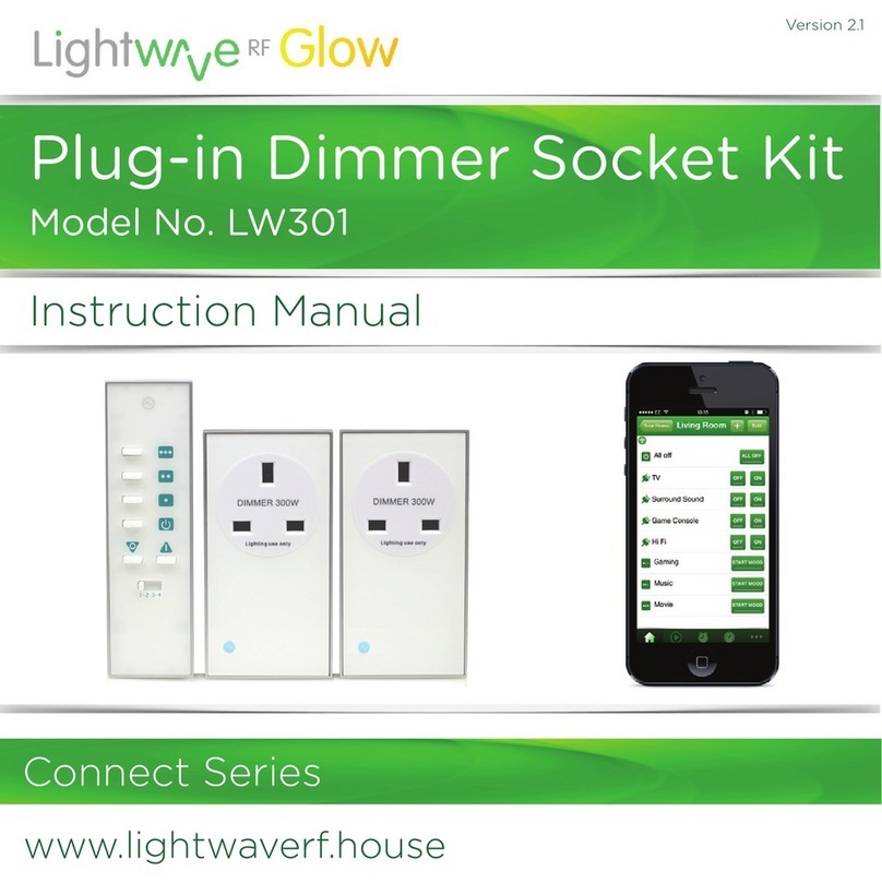 Lightwave LW301 instruction manual