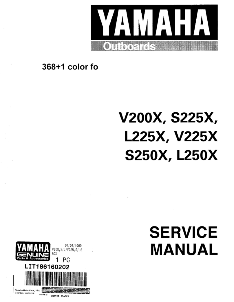 Yamaha V200X Service manual