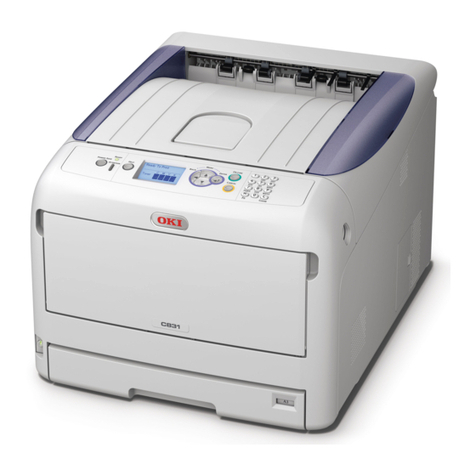 Oki C831n User manual