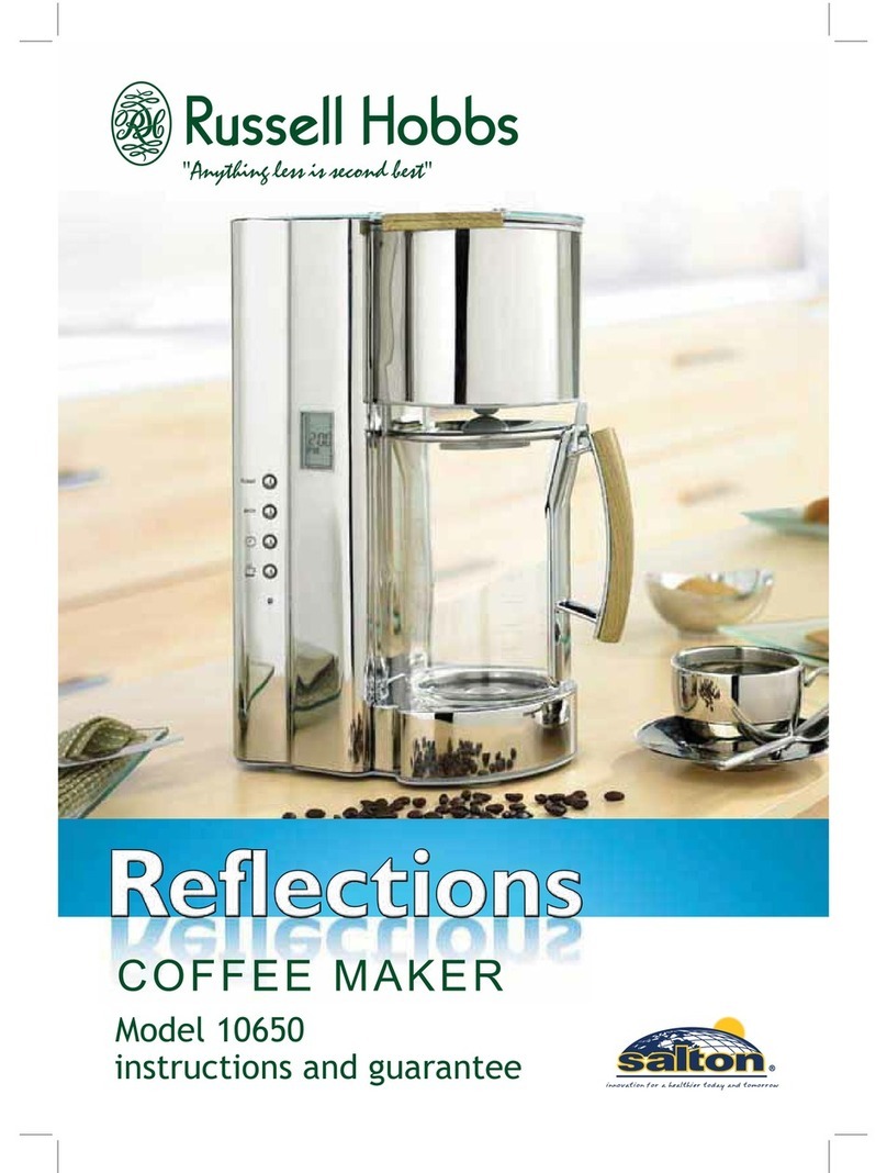 Russell Hobbs Reflections 10650 Instructions and guarantee