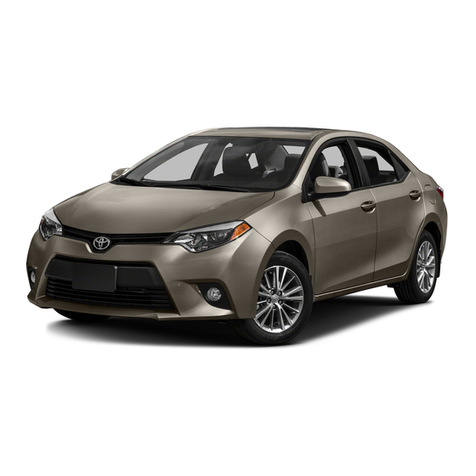 Toyota Corolla 2016 owner's manual