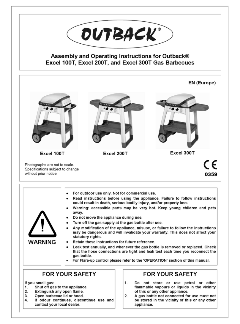Outback Excel 100T User manual