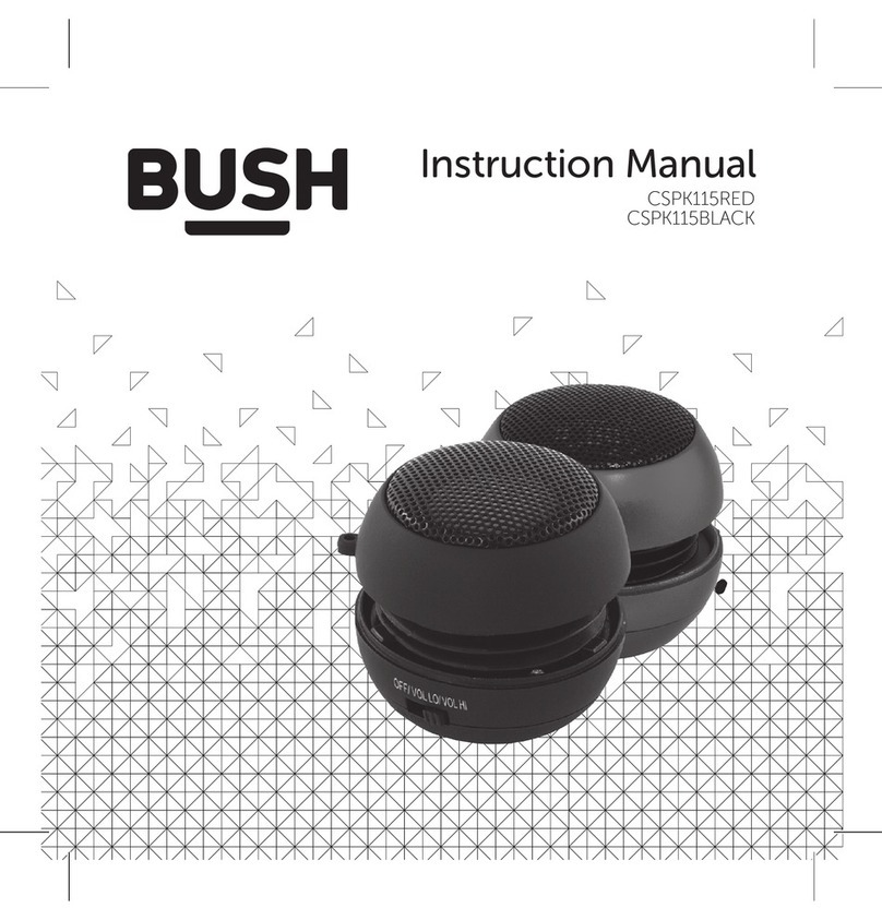 Bush CSPK115RED instruction manual