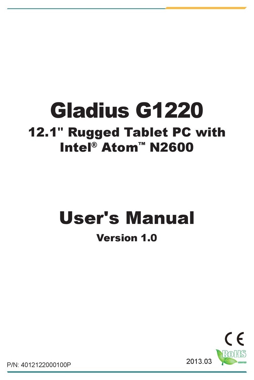 Gladius G1220 User manual